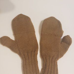 Alpaca 100% Glittens Mittens/fingerless gloves